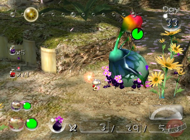 Скриншот из игры Pikmin 2 - 1