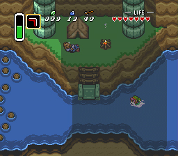 Скриншот из игры The Legend of Zelda: A Link to the Past - 23