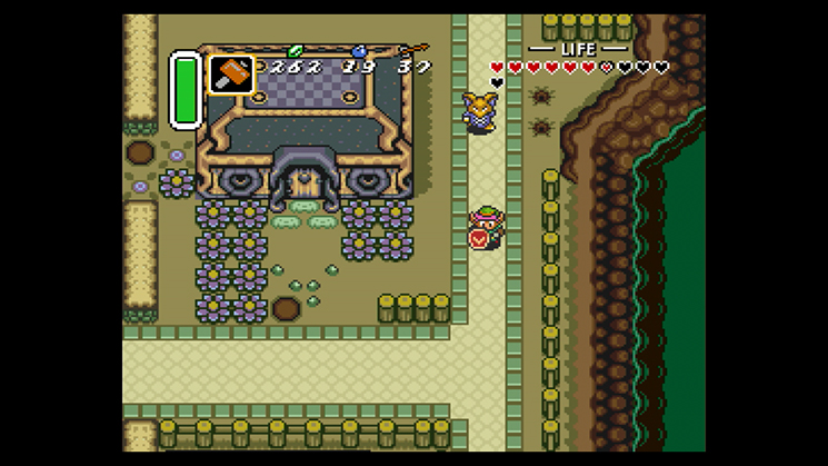 Скриншот из игры The Legend of Zelda: A Link to the Past - 35