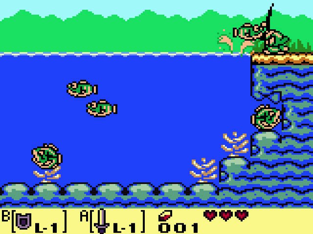 Скриншот из игры The Legend of Zelda: Link's Awakening DX - 5