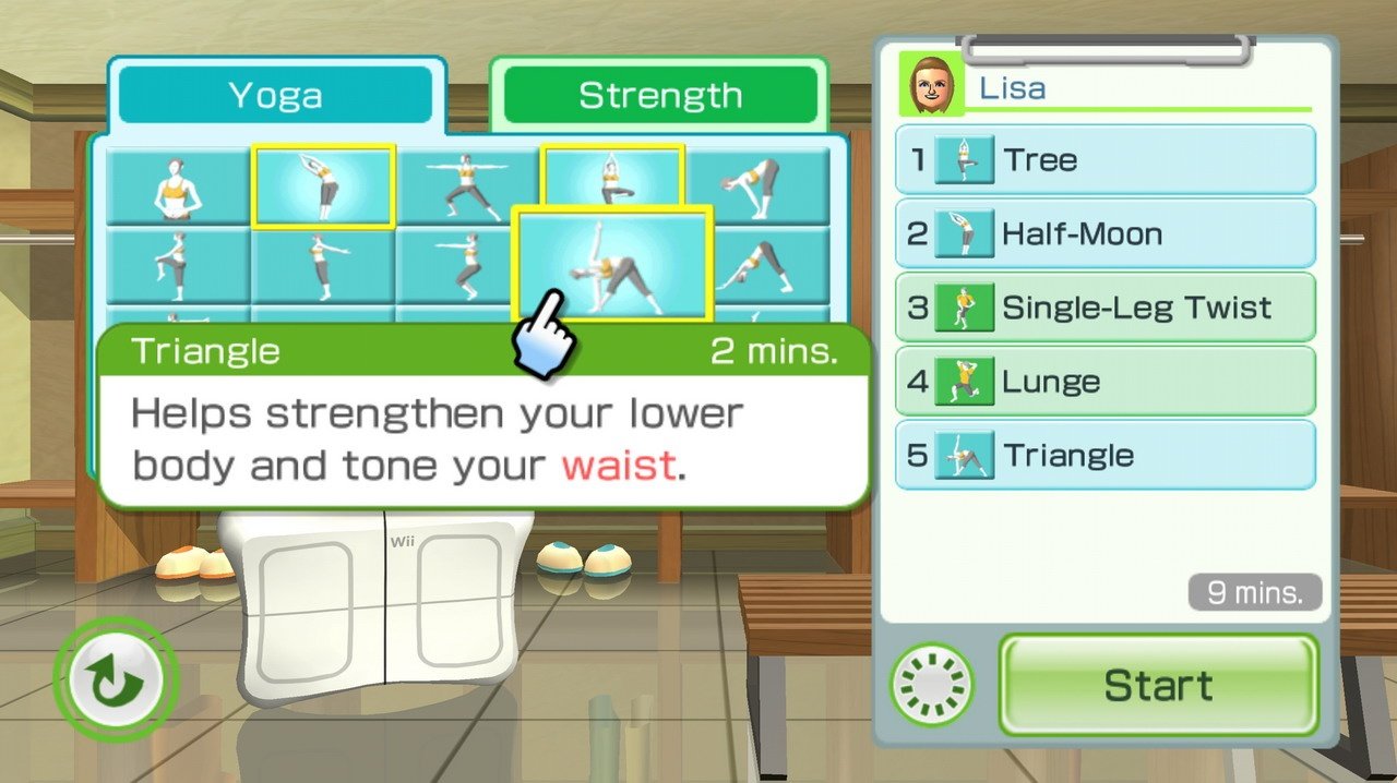 Скриншот из игры Wii Fit Plus - 8
