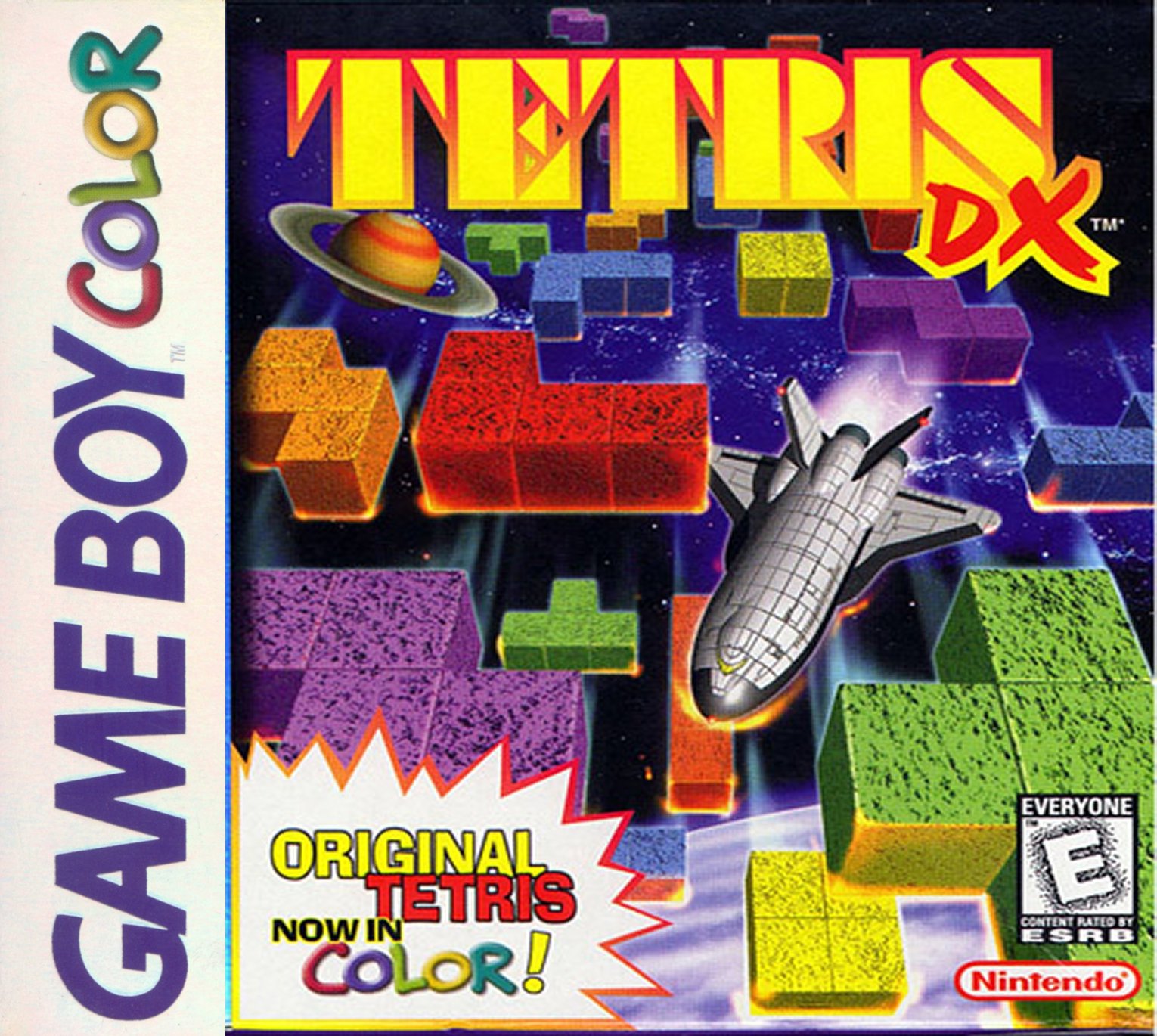 Обложка игры Tetris DX