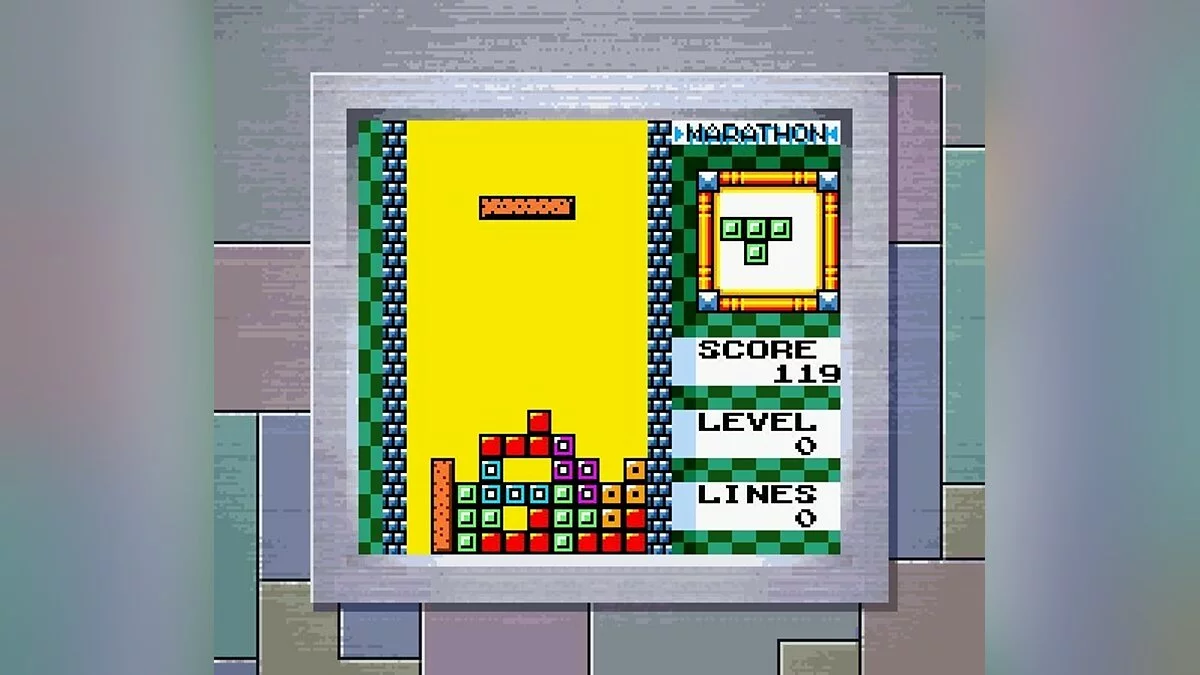 Скриншот из игры Tetris DX - 1