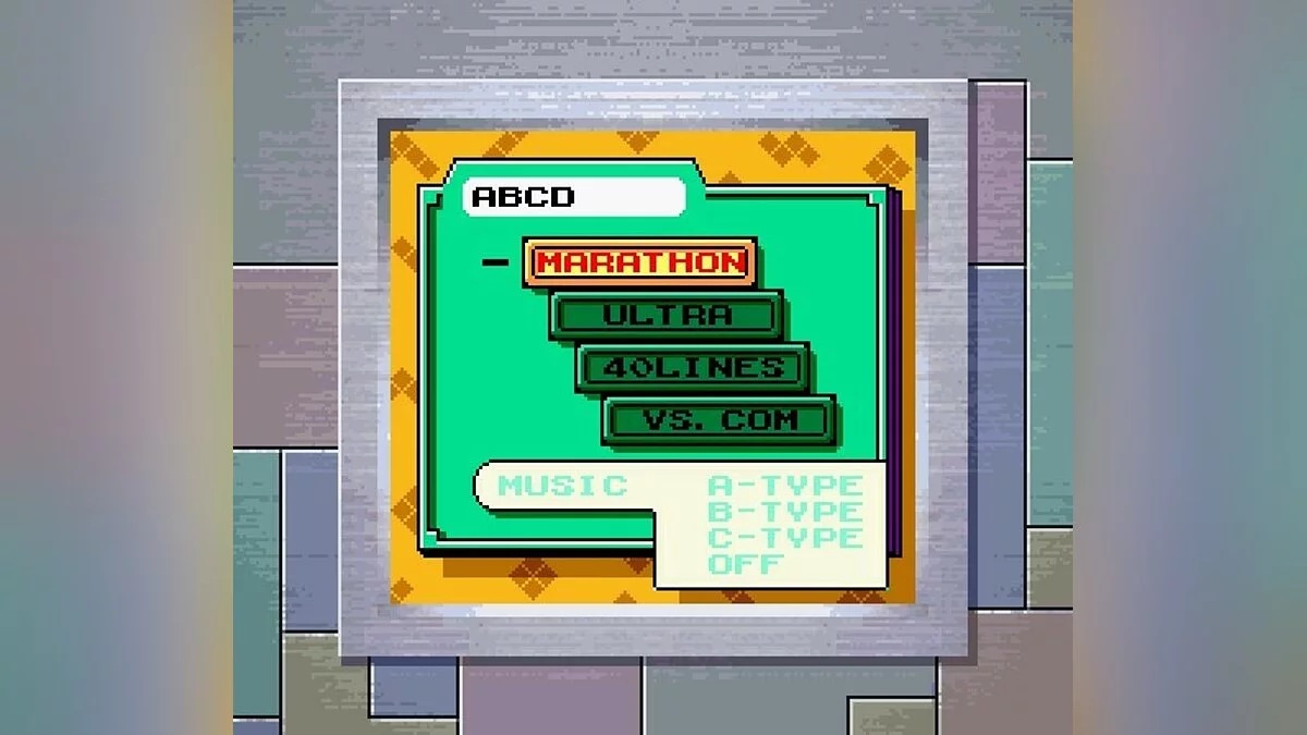 Скриншот из игры Tetris DX - 2