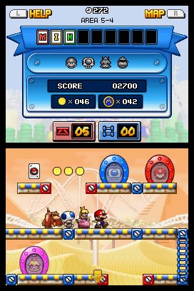 Скриншот из игры Mario vs. Donkey Kong: Mini-Land Mayhem! - 1