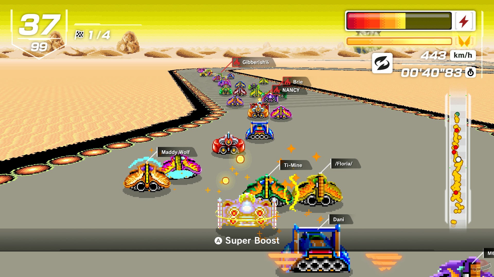 Скриншот из игры F-Zero 99 - 24