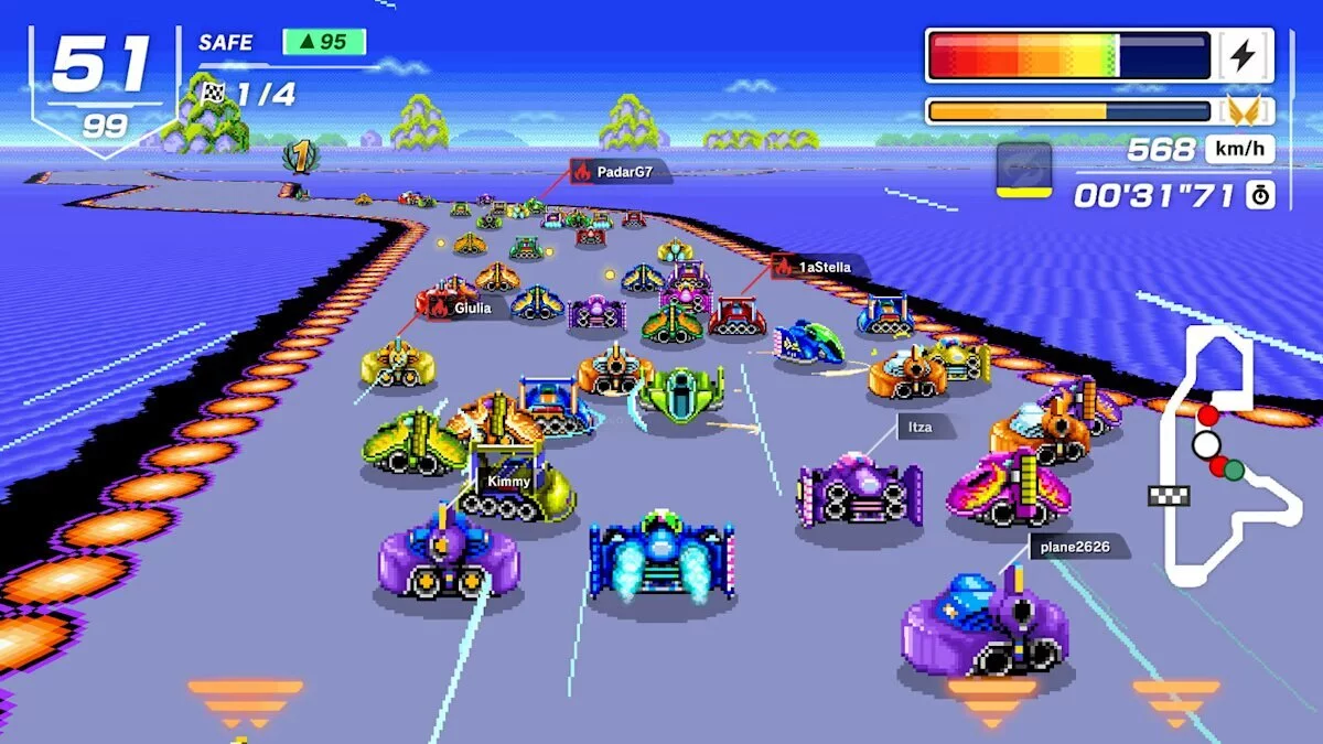 Скриншот из игры F-Zero 99 - 10