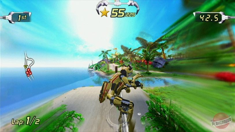 Скриншот из игры Excitebots: Trick Racing - 12