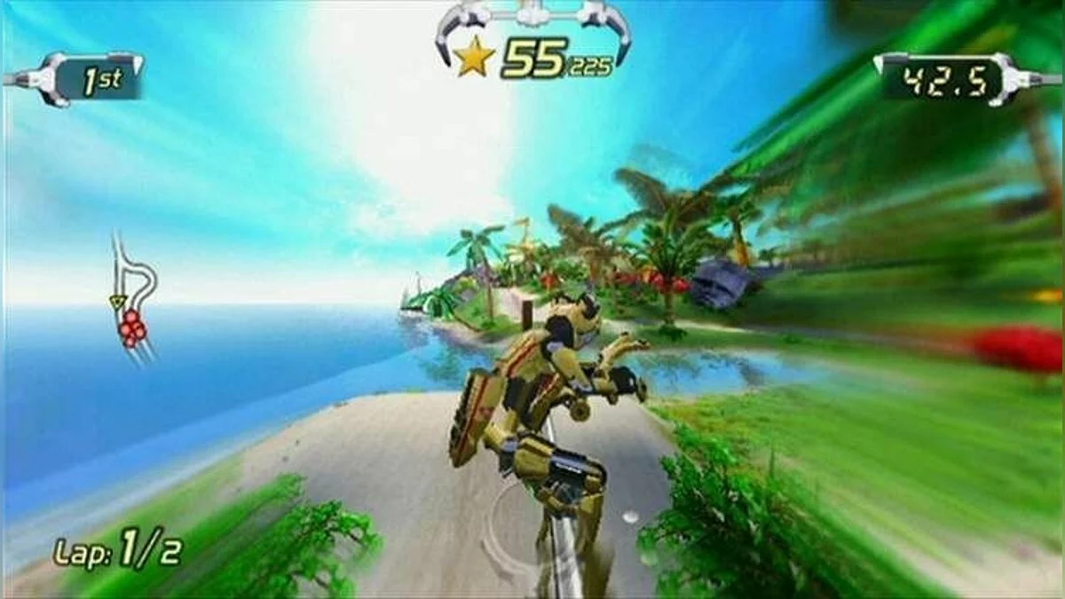 Скриншот из игры Excitebots: Trick Racing - 25