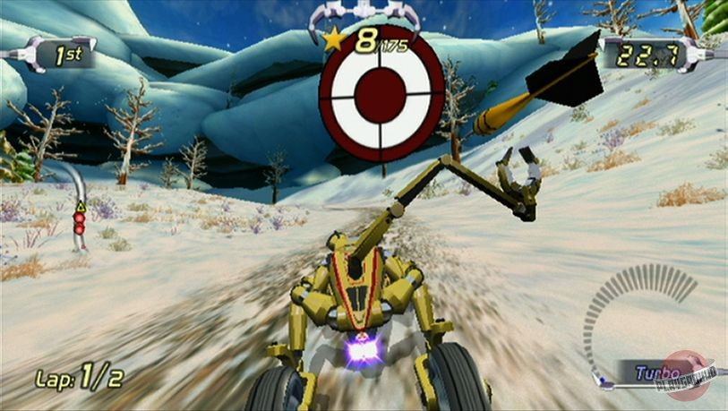 Скриншот из игры Excitebots: Trick Racing - 2