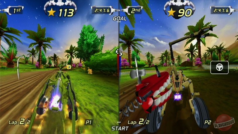 Скриншот из игры Excitebots: Trick Racing - 4