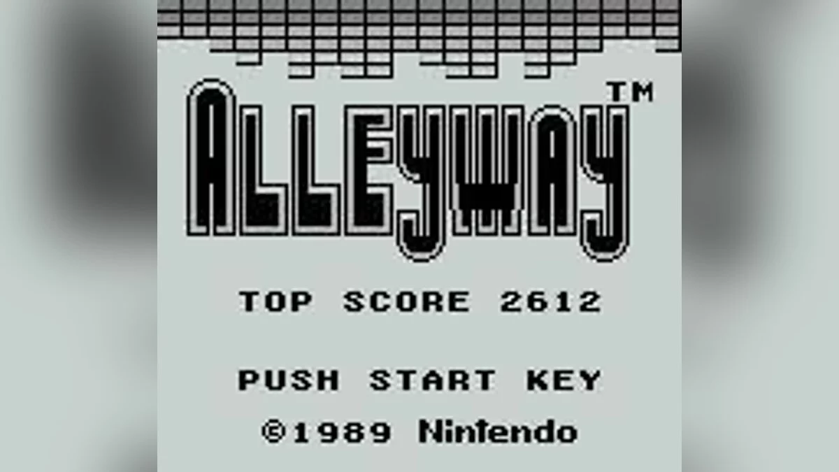 Скриншот из игры Alleyway - 10