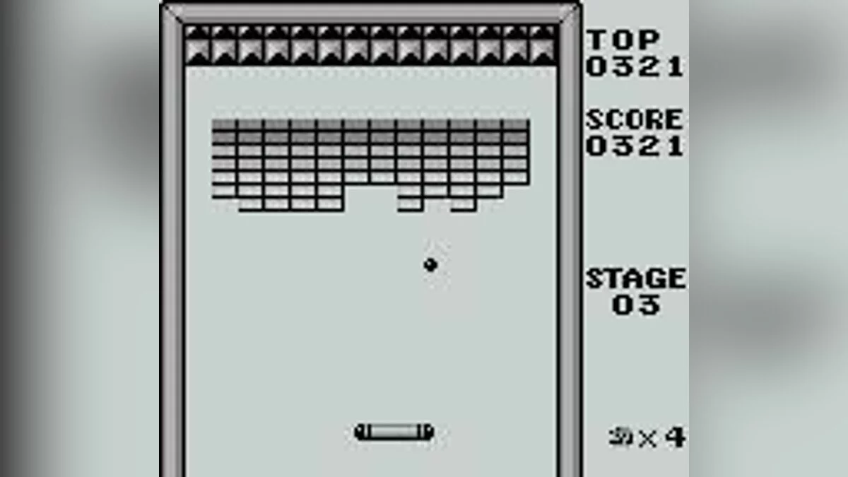 Скриншот из игры Alleyway - 8