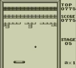 Скриншот из игры Alleyway - 4
