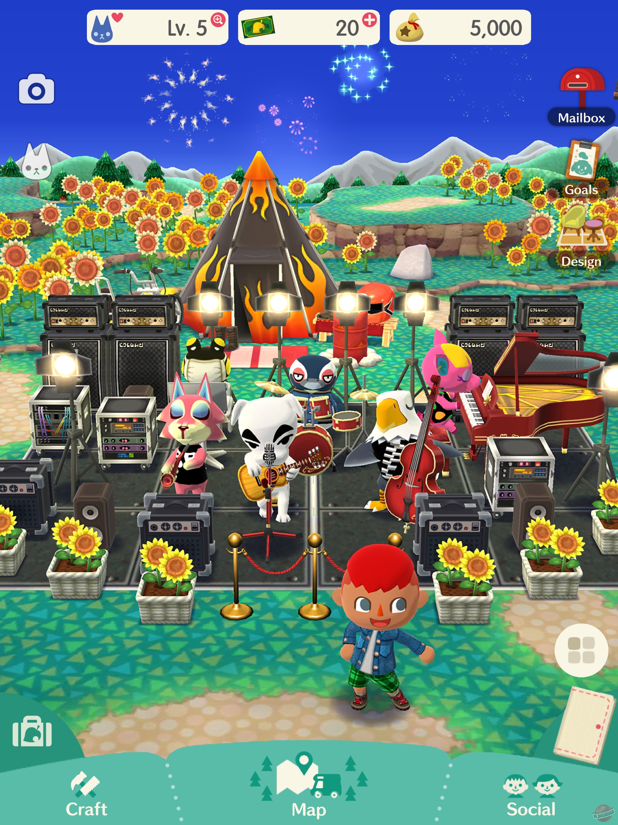 Скриншот из игры Animal Crossing: Pocket Camp - 6