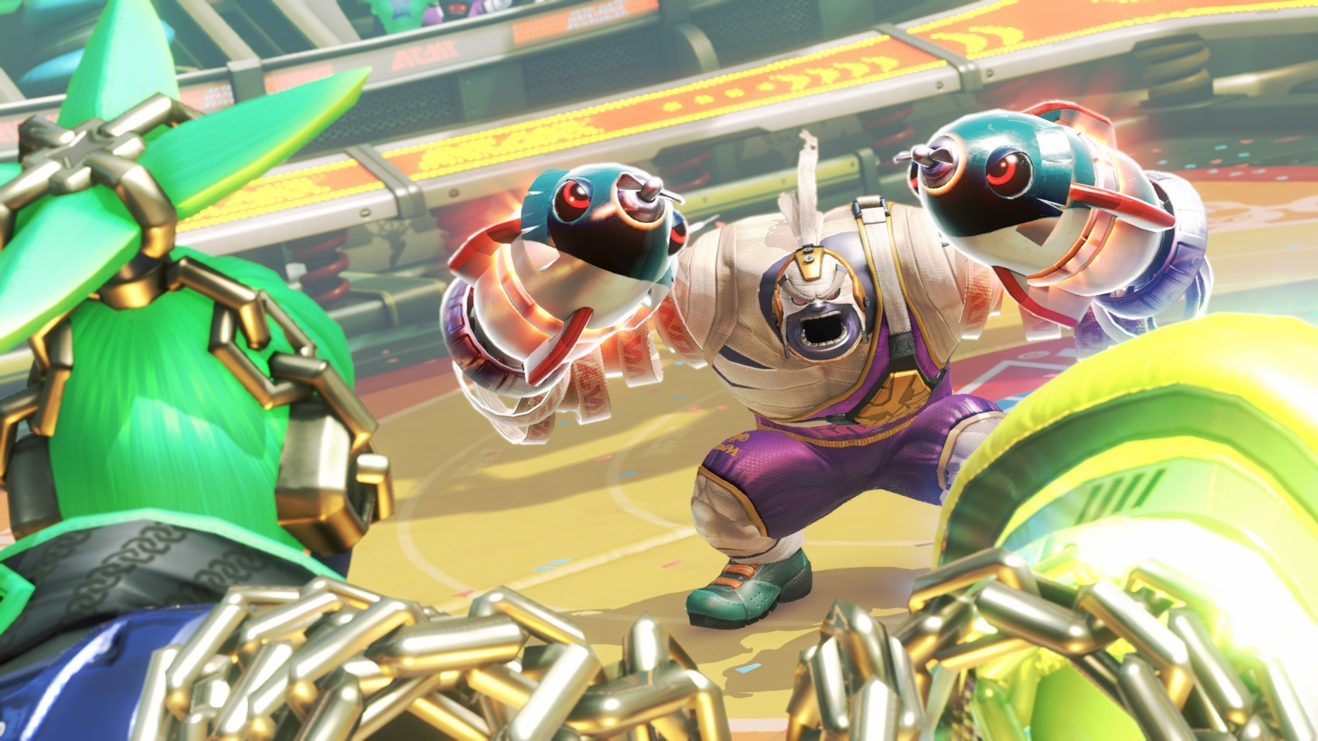 Скриншот из игры ARMS - 17