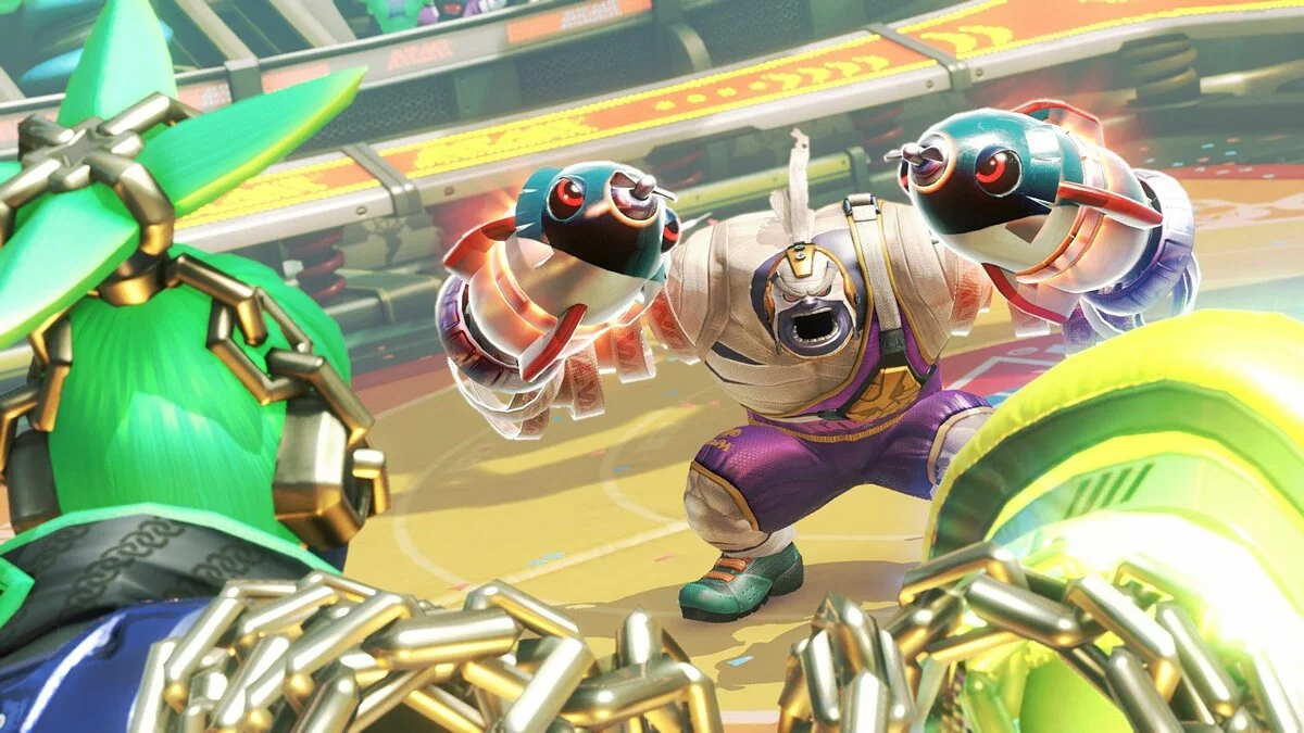 Скриншот из игры ARMS - 24