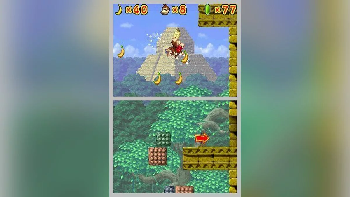 Скриншот из игры DK Jungle Climber - 2