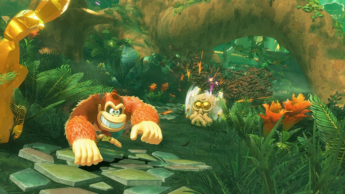 Скриншот из игры Donkey Kong Bananza - 2