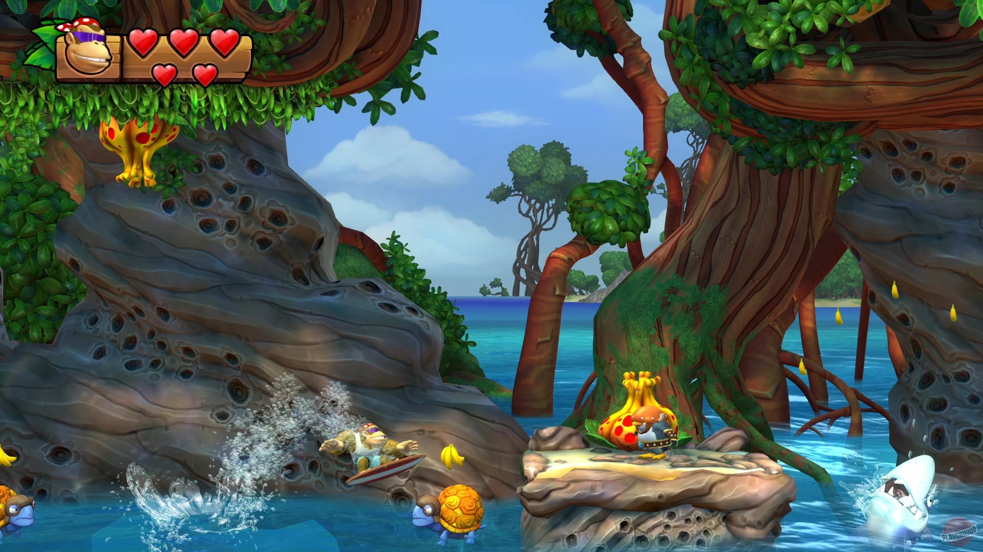 Скриншот из игры Donkey Kong Country: Tropical Freeze - 31