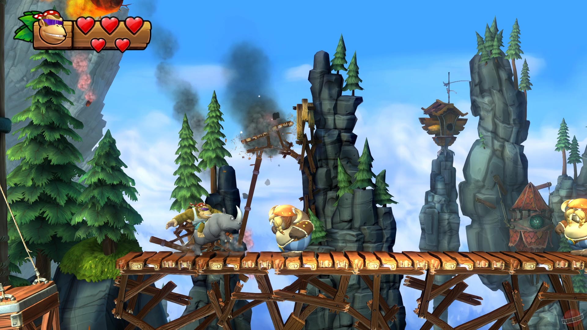 Скриншот из игры Donkey Kong Country: Tropical Freeze - 20