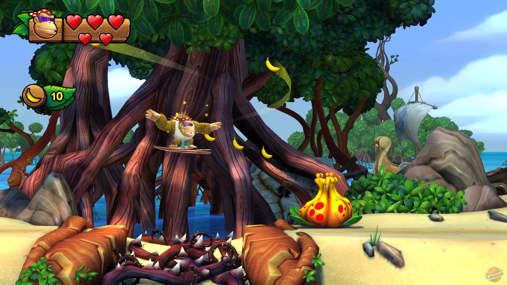 Скриншот из игры Donkey Kong Country: Tropical Freeze - 16