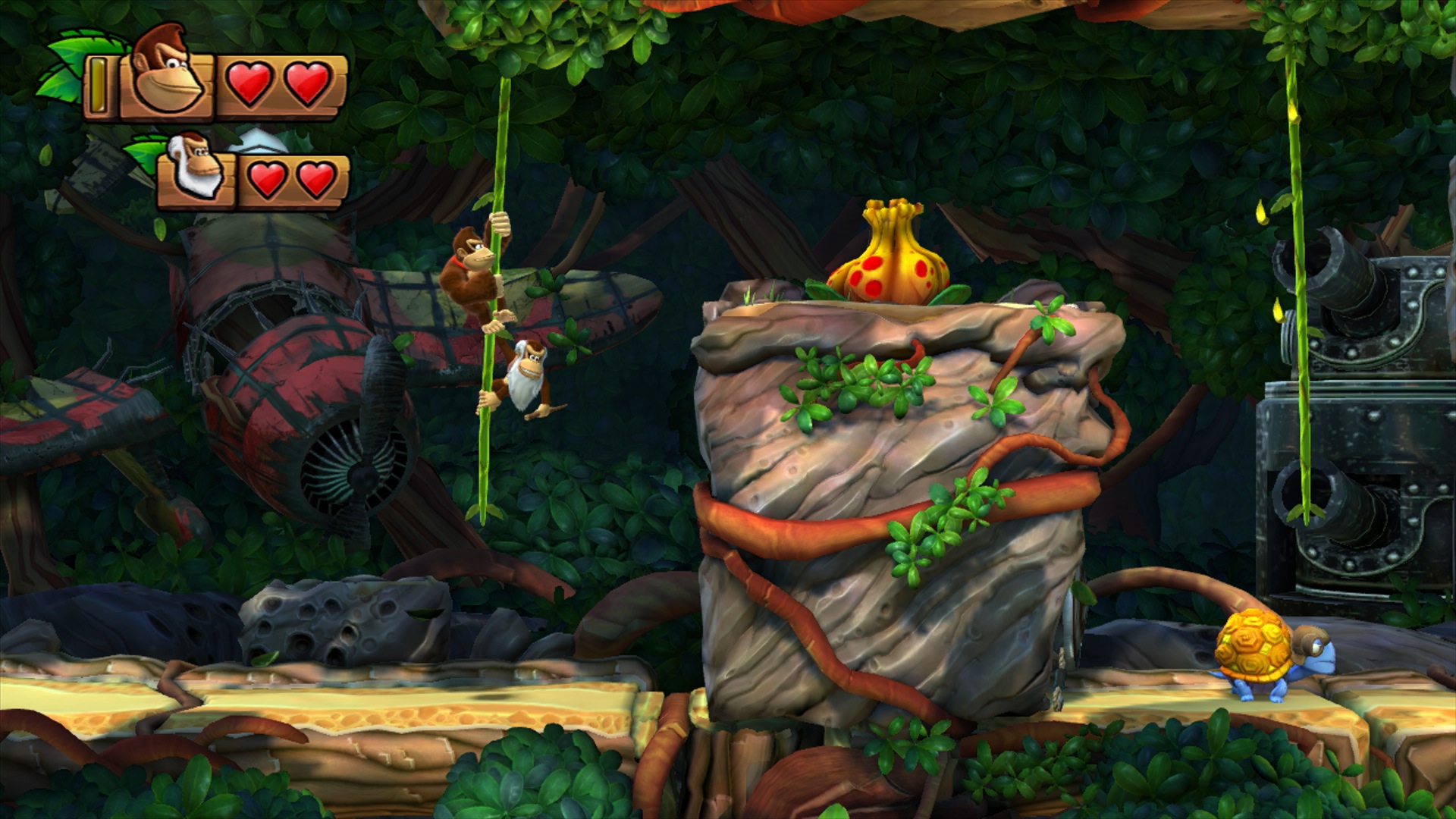 Скриншот из игры Donkey Kong Country: Tropical Freeze - 17