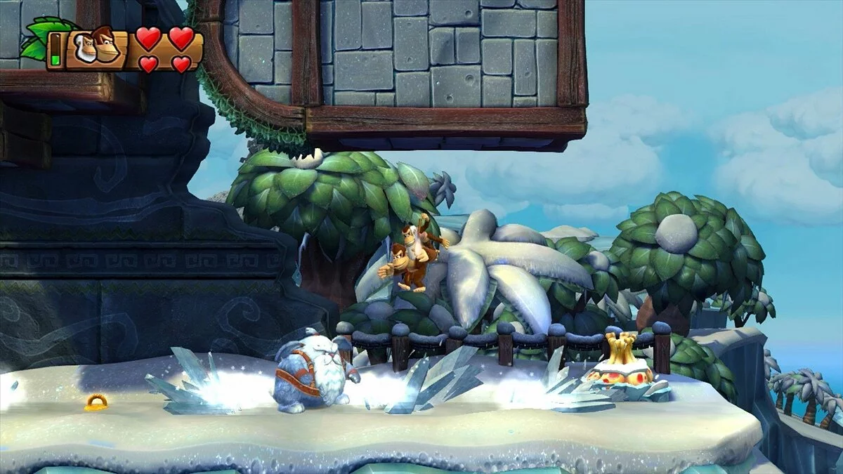 Скриншот из игры Donkey Kong Country: Tropical Freeze - 19
