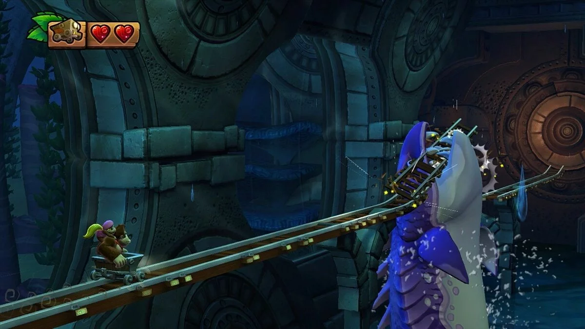 Скриншот из игры Donkey Kong Country: Tropical Freeze - 12