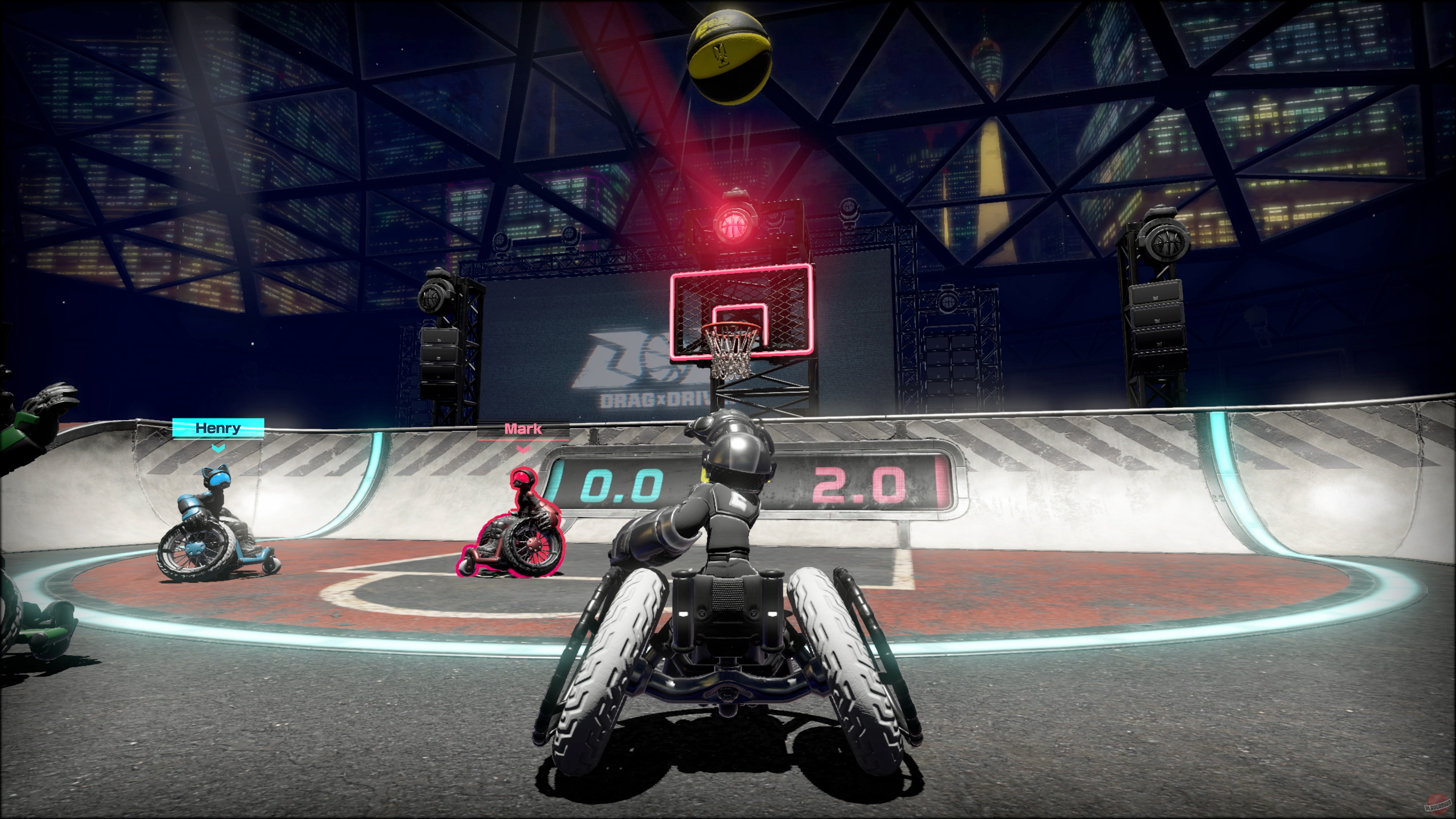 Скриншот из игры Drag x Drive - 1