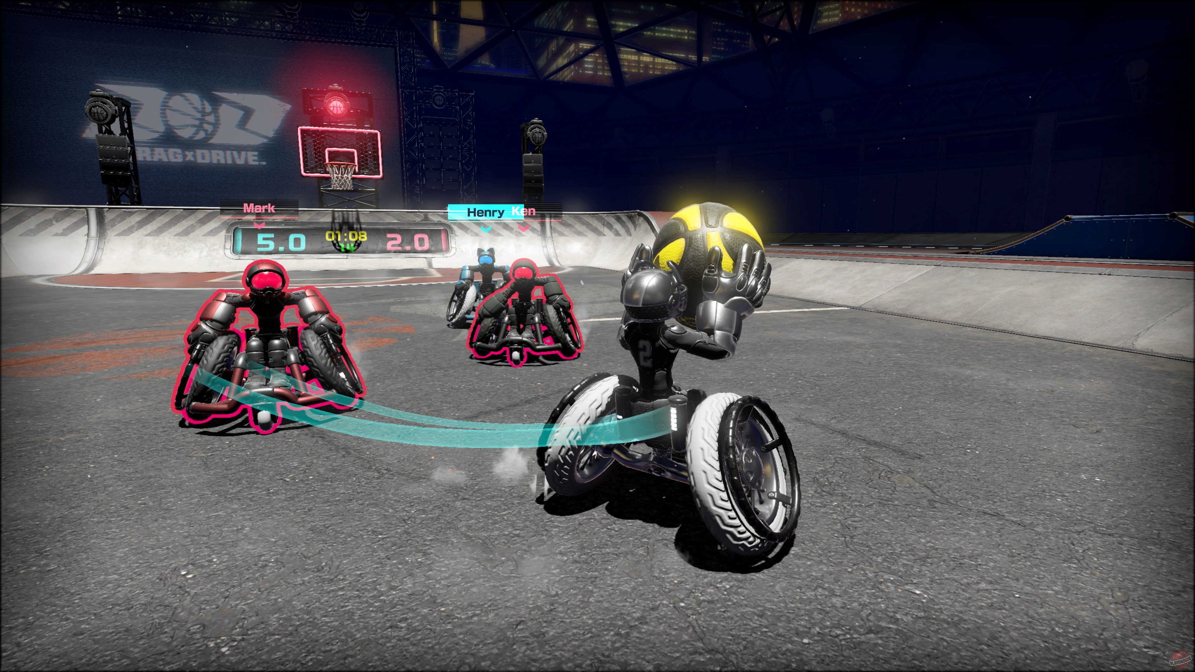 Скриншот из игры Drag x Drive - 6