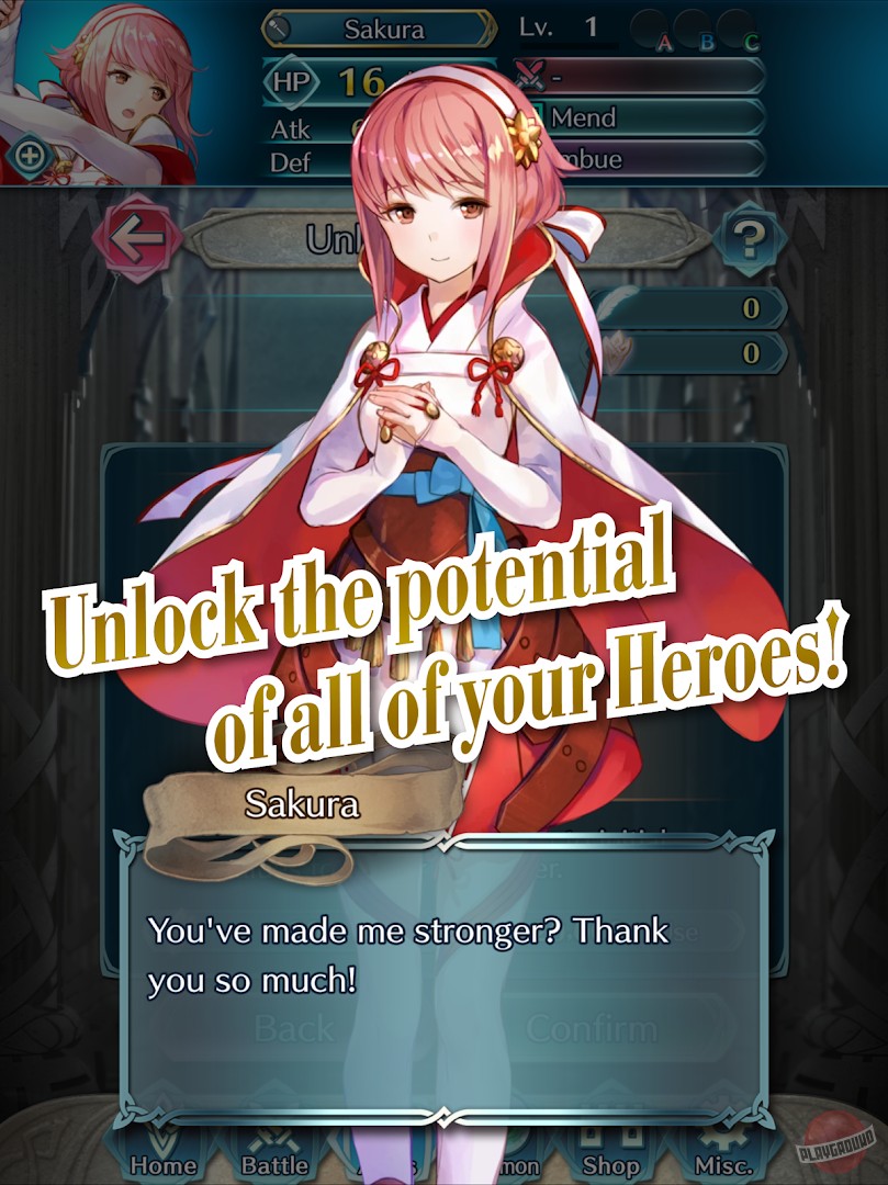 Скриншот из игры Fire Emblem Heroes - 1