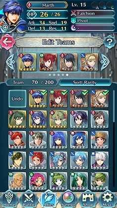Скриншот из игры Fire Emblem Heroes - 26
