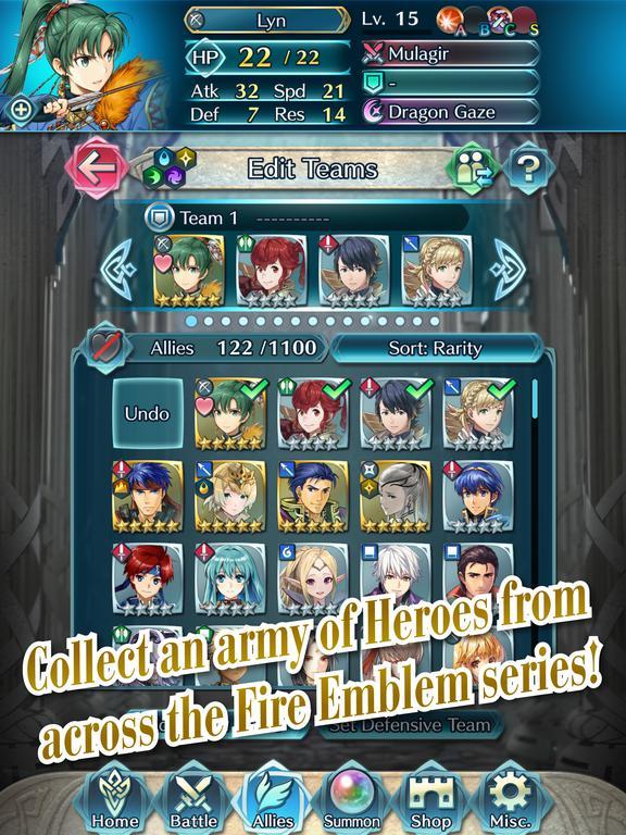 Скриншот из игры Fire Emblem Heroes - 65