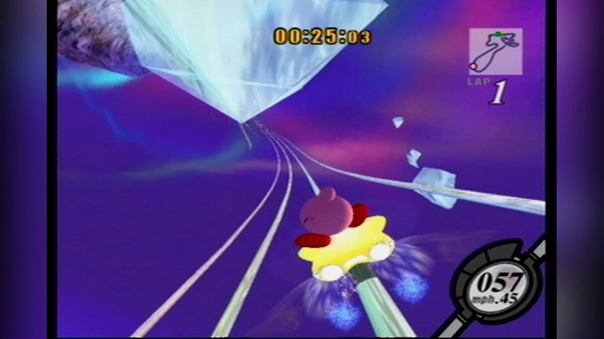 Скриншот из игры Kirby Air Ride - 9