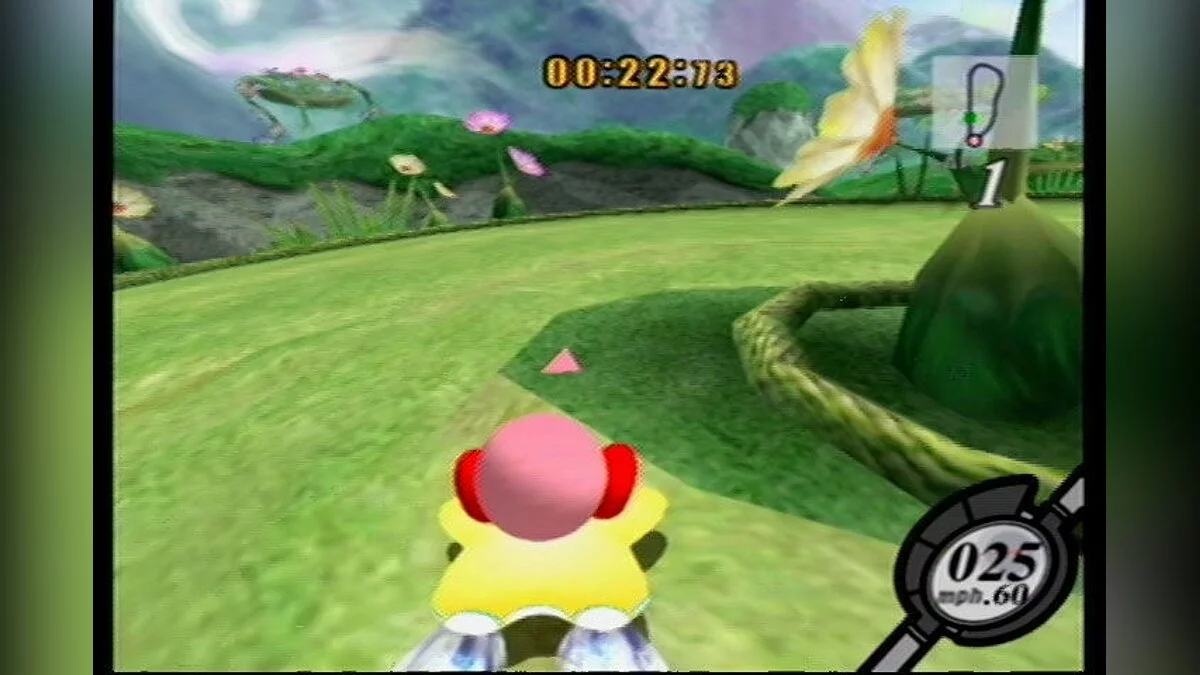 Скриншот из игры Kirby Air Ride - 7