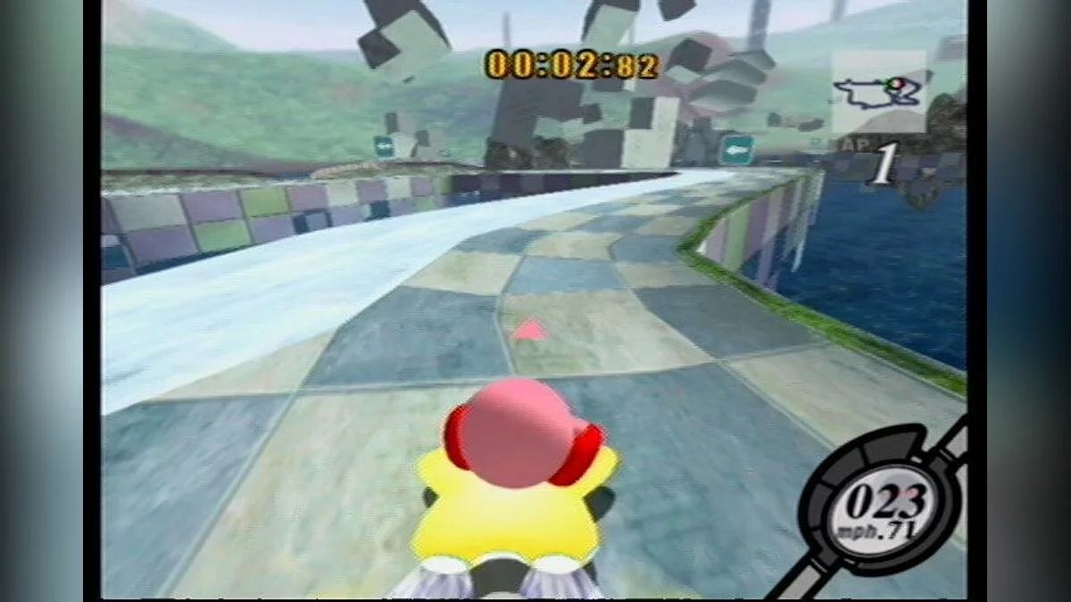 Скриншот из игры Kirby Air Ride - 5