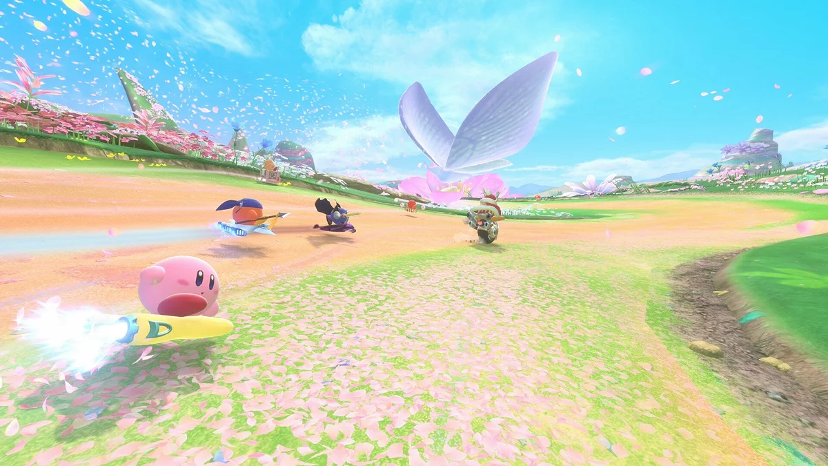 Скриншот из игры Kirby Air Riders - 7