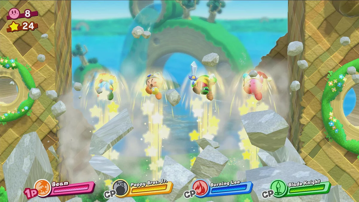 Скриншот из игры Kirby Star Allies - 24