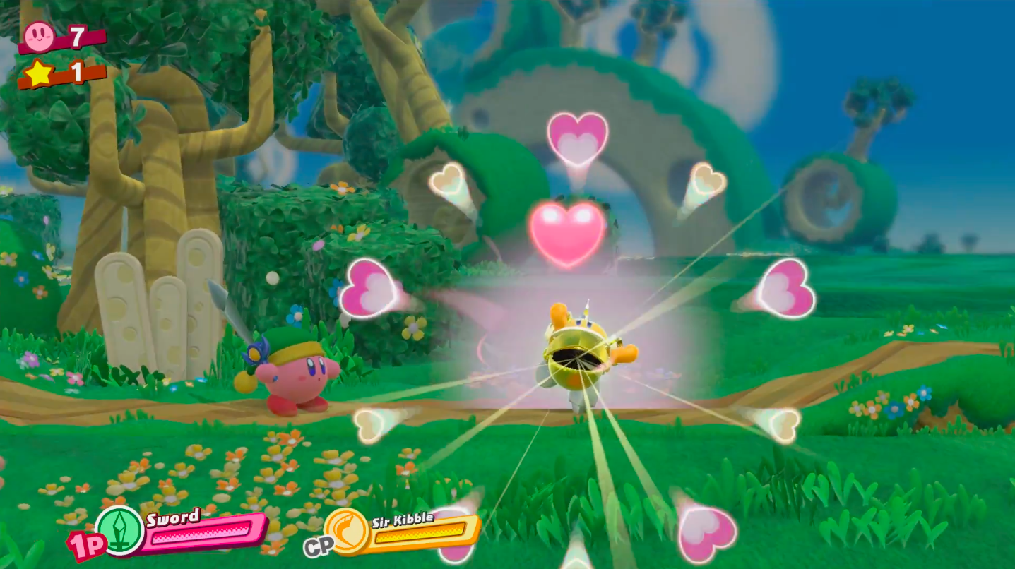 Скриншот из игры Kirby Star Allies - 40