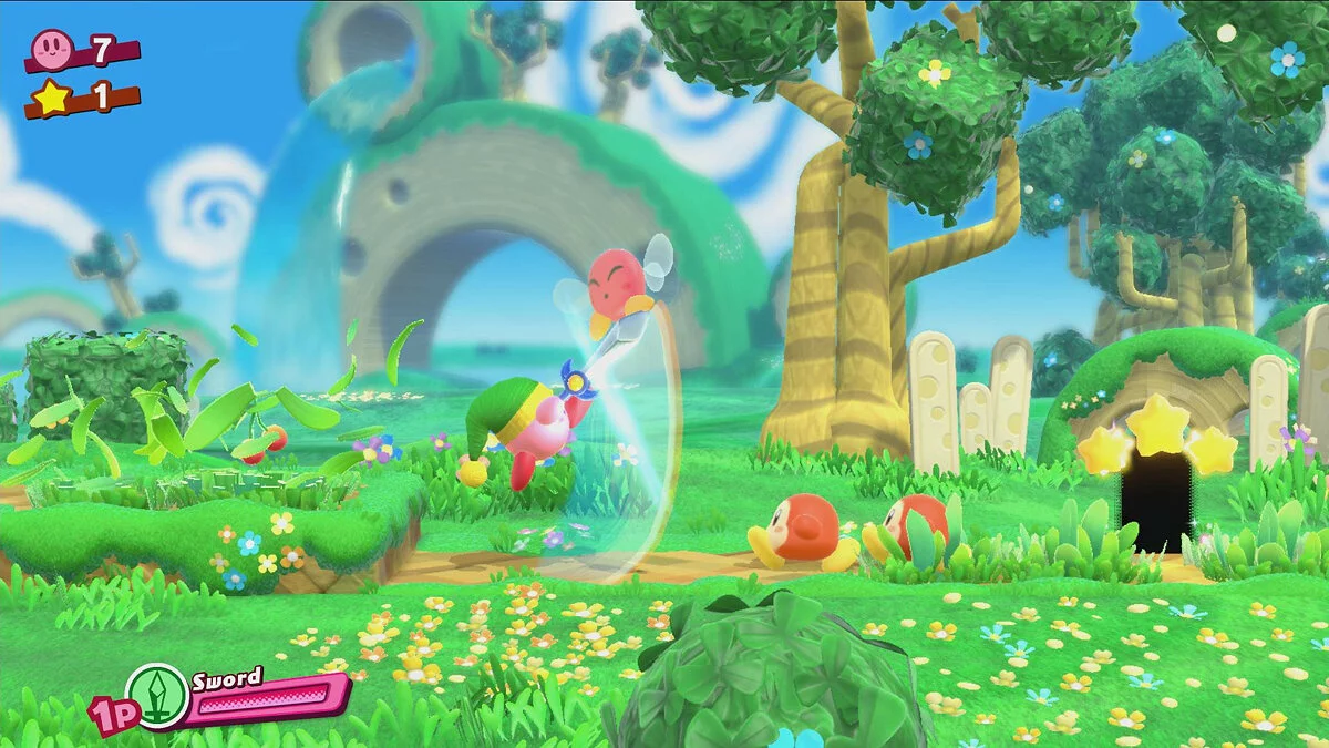 Скриншот из игры Kirby Star Allies - 34