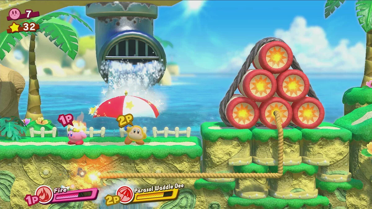 Скриншот из игры Kirby Star Allies - 10