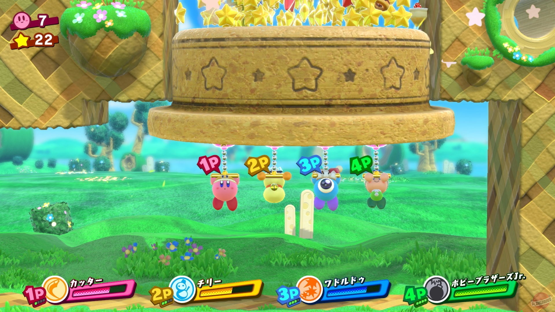 Скриншот из игры Kirby Star Allies - 3