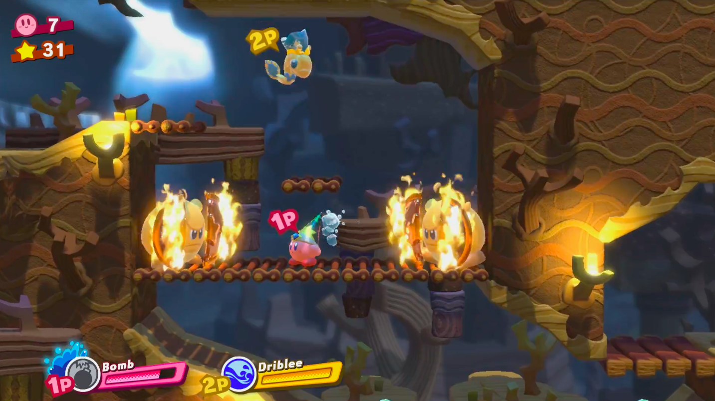 Скриншот из игры Kirby Star Allies - 6