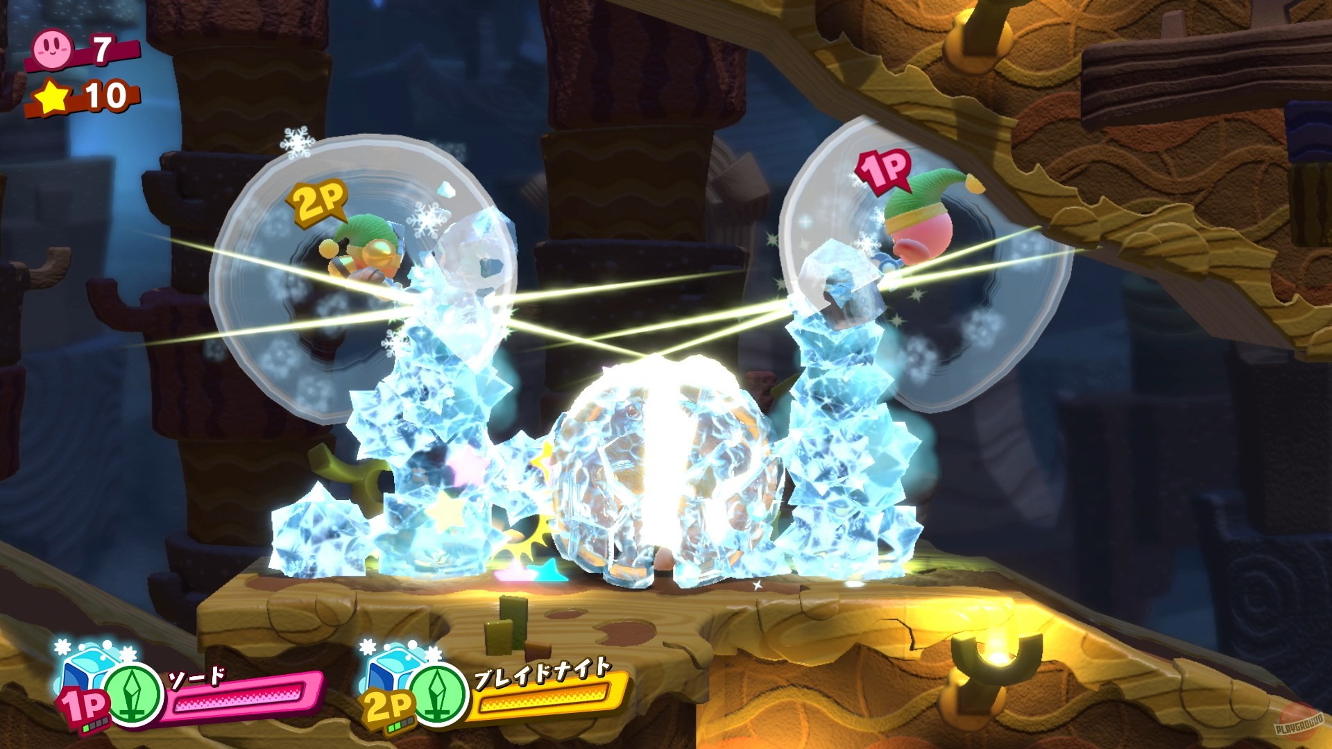 Скриншот из игры Kirby Star Allies - 23