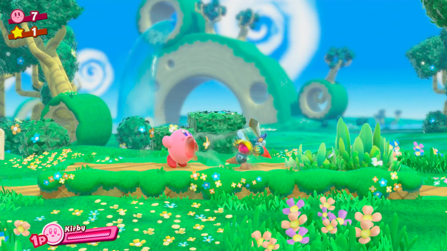 Скриншот из игры Kirby Star Allies - 45