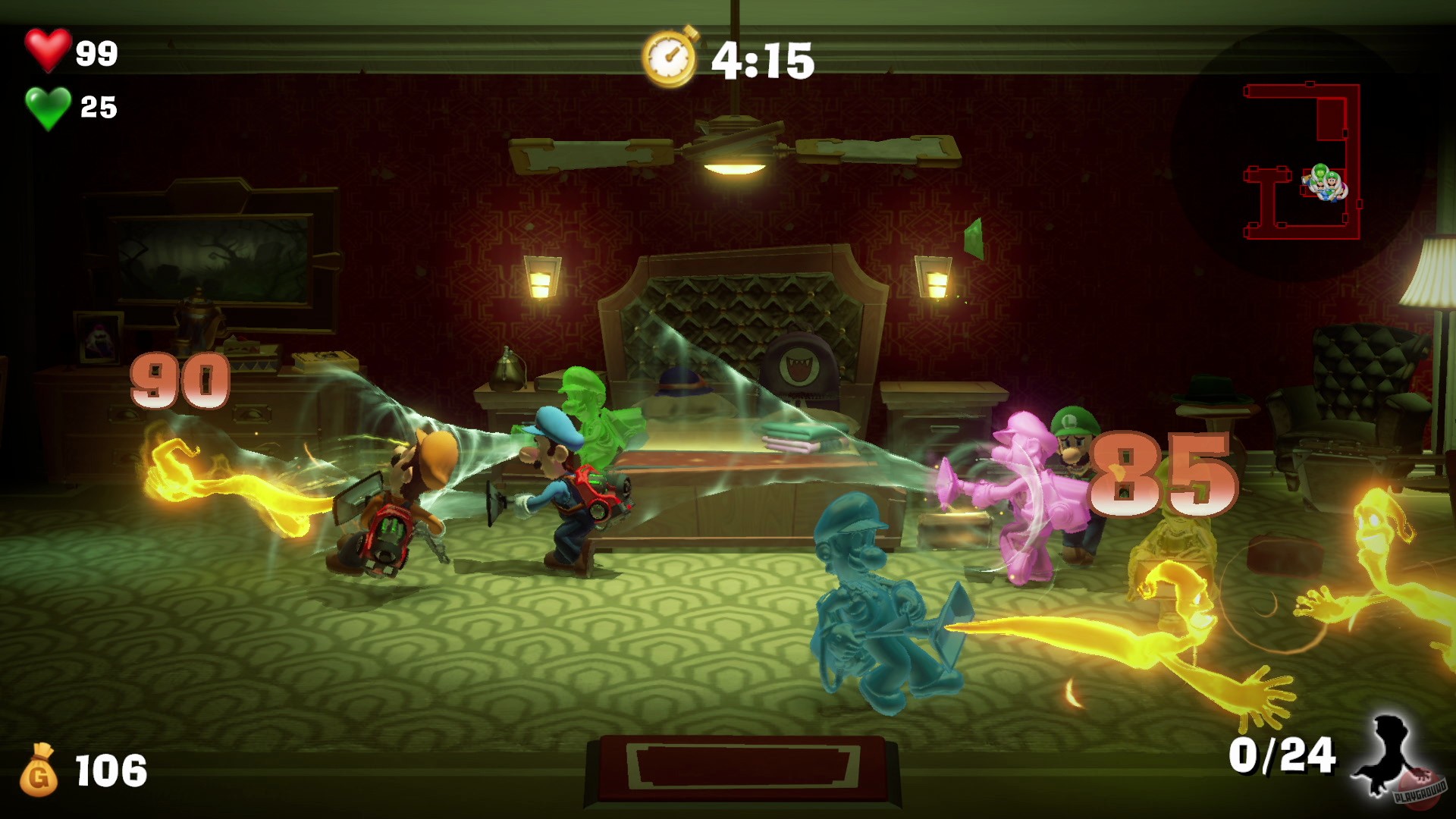 Скриншот из игры Luigi’s Mansion 3 - 11