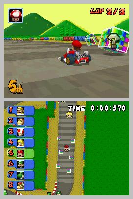 Скриншот из игры Mario Kart DS - 43