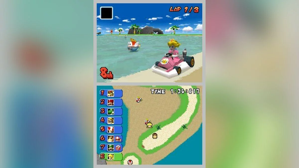 Скриншот из игры Mario Kart DS - 7