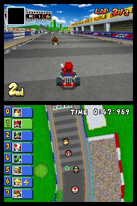Скриншот из игры Mario Kart DS - 8